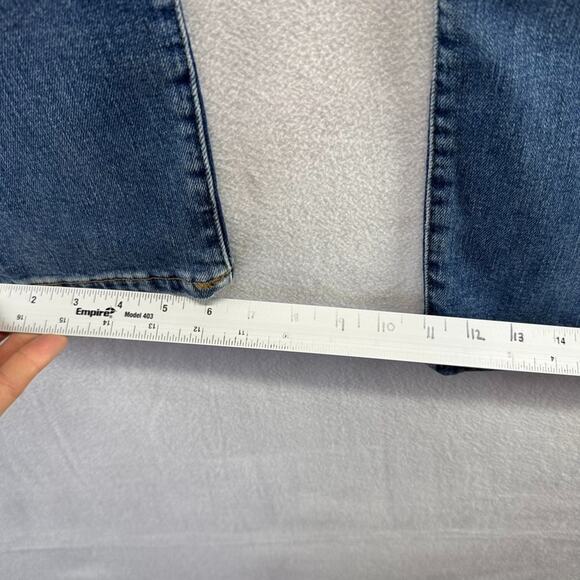 J Crew Jeans Men's 33x32 Blue 484 Denim Slim Fit Stretch Medium Wash Casual NEW - Picture 6 of 9